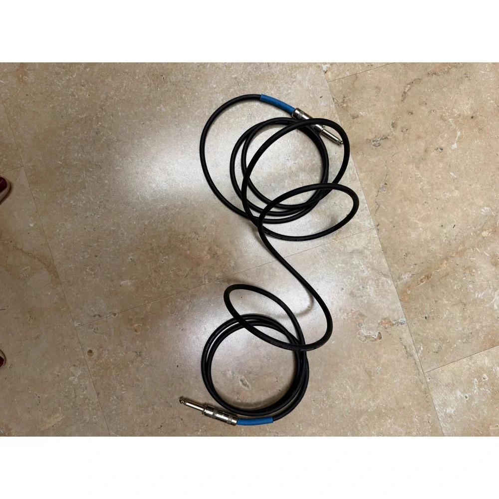 Live Wire Advantage 15 Foot Instrument Cable‎ TS to TS Black